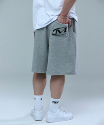 MIHAK（ミハク）の「ポケットロゴバミューダパンツ（グレー）（その他パンツ）」