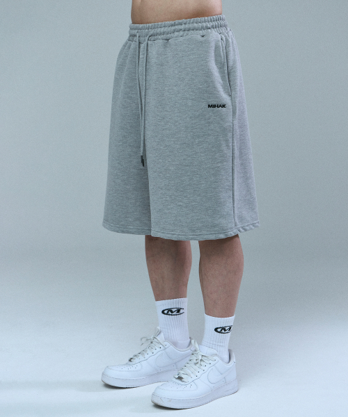 MIHAK(ミハク)の「ポケットロゴバミューダパンツ(グレー)(その他パンツ・メンズ・その他・1/2/3)」の4枚目の写真