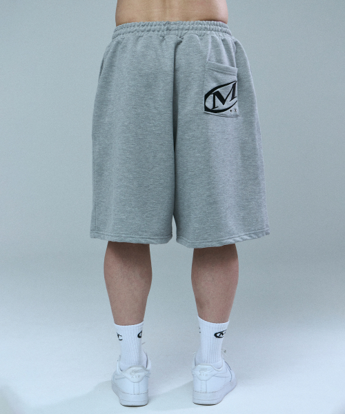 MIHAK(ミハク)の「ポケットロゴバミューダパンツ(グレー)(その他パンツ・メンズ・その他・1/2/3)」の5枚目の写真