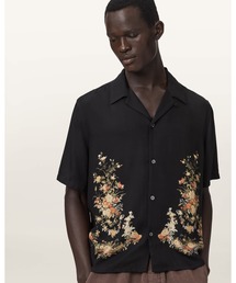 ALLSAINTS（オールセインツ）の「PARSONS SHORT SLEEVE BOXY SHIRT | PARSONS 半袖 ボクシー シャツ（シャツ/ブラウス）」