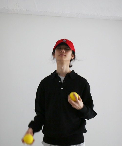 KAIKO(カイコー)の「KAIKO Supima polo(ニット/セーター・メンズ・ワインレッド/ネイビー/ブラック・3/2/1)」の15枚目の写真
