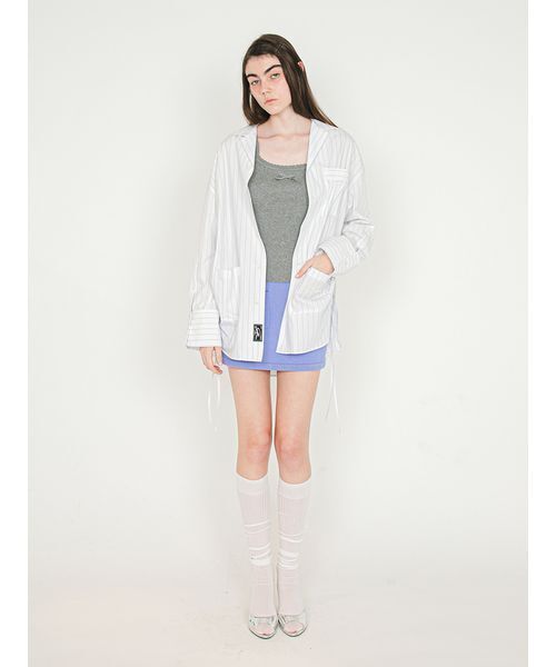SORIN（ソリン　）の「Mini Knit Skirt Pants/ミニニットスカートパンツ（その他パンツ・レディース・ラベンダー/ダークグレー/ライトグレー・38）」の20枚目の写真