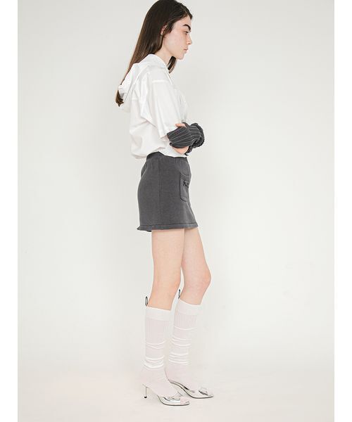 SORIN（ソリン　）の「Mini Knit Skirt Pants/ミニニットスカートパンツ（その他パンツ・レディース・ラベンダー/ダークグレー/ライトグレー・38）」の5枚目の写真
