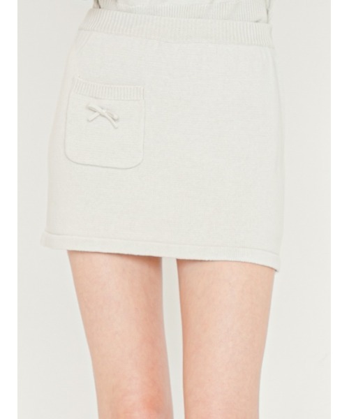 SORIN（ソリン　）の「Mini Knit Skirt Pants/ミニニットスカートパンツ（その他パンツ・レディース・ラベンダー/ダークグレー/ライトグレー・38）」の14枚目の写真