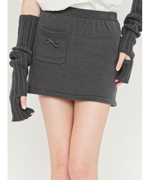 SORIN（ソリン　）の「Mini Knit Skirt Pants/ミニニットスカートパンツ（その他パンツ・レディース・ラベンダー/ダークグレー/ライトグレー・38）」の15枚目の写真