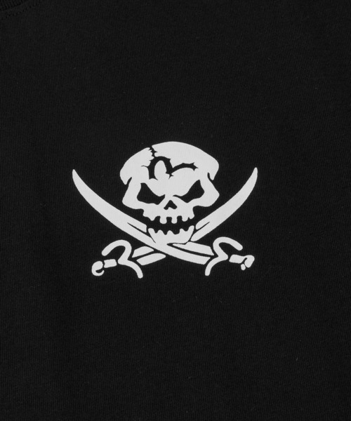 EVISU（エヴィス）の「" HT, DISTRESSED CAMO  DAICOCK T-SHIRT"（Tシャツ/カットソー・メンズ・ブラック・MEDIUM/LARGE）」の4枚目の写真