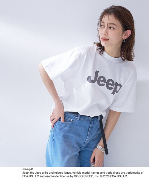 UNTITLED(アンタイトル)の「【ジープ】GOOD ROCK SPEED Tシャツ(Tシャツ/カットソー・レディース・スミクロ/ホワイト・02)」の1枚目の写真