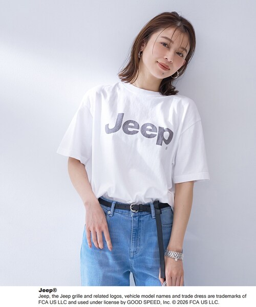 UNTITLED(アンタイトル)の「【ジープ】GOOD ROCK SPEED Tシャツ(Tシャツ/カットソー・レディース・スミクロ/ホワイト・02)」の4枚目の写真