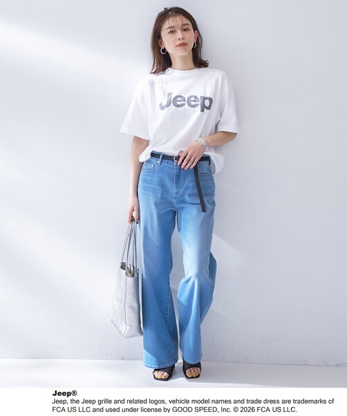 UNTITLED(アンタイトル)の「【ジープ】GOOD ROCK SPEED Tシャツ(Tシャツ/カットソー・レディース・スミクロ/ホワイト・02)」の5枚目の写真