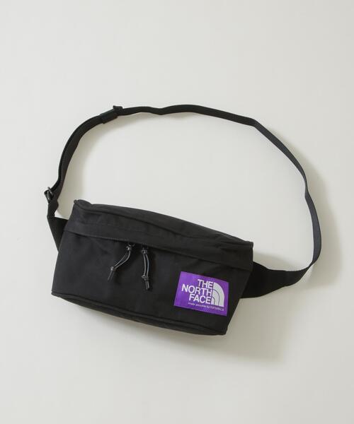 THE NORTH FACE PURPLE LABEL(ザ ノースフェイス パープルレーベル)の「THE NORTH FACE PURPLE LABEL/Field Funny Pack(ボディバッグ/ウエストポーチ・レディース・ライトグレー/ブラック・FREE)」の4枚目の写真