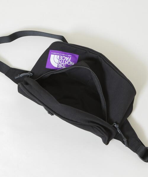 THE NORTH FACE PURPLE LABEL(ザ ノースフェイス パープルレーベル)の「THE NORTH FACE PURPLE LABEL/Field Funny Pack(ボディバッグ/ウエストポーチ・レディース・ライトグレー/ブラック・FREE)」の6枚目の写真