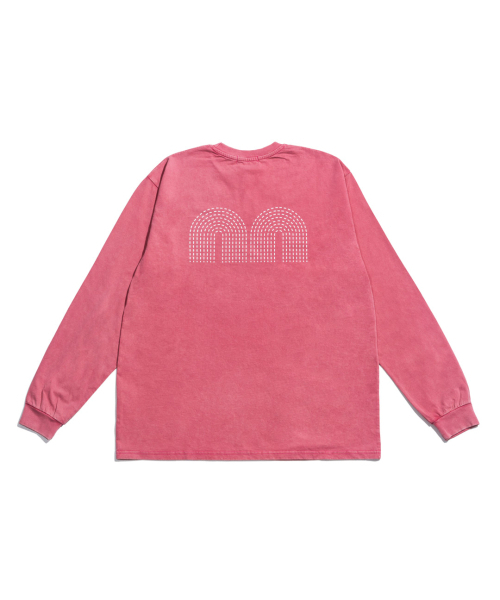 NOT NEW(ナットニュー)の「Basic nn LS T-Shirt Washed Pink(Tシャツ/カットソー・レディース・その他・1/2)」の2枚目の写真