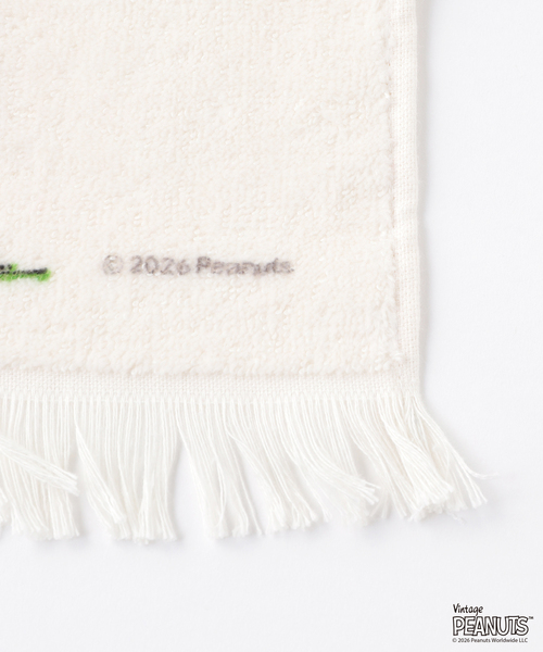 journal standard Furniture (ジャーナルスタンダードファニチャー)の「【PEANUTS×JOURNAL STANDARD FURNITURE】HAND TOWEL ハンドタオル(タオル・レディース・グリーン/ピンク/ブルー系その他/イエロー・FREE)」の5枚目の写真