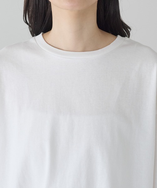 amini(アミニ)の「チュールレースレイヤードカットソー(Tシャツ/カットソー・レディース・オフホワイト/ブラック/イエロー・MEDIUM)」の18枚目の写真
