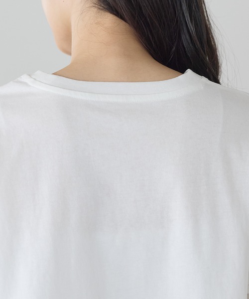amini(アミニ)の「チュールレースレイヤードカットソー(Tシャツ/カットソー・レディース・オフホワイト/ブラック/イエロー・MEDIUM)」の19枚目の写真