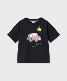 Paul Smith JUNIOR（ポールスミスジュニア）の「ジュニア Drawn by Paul "Striped Car" Tシャツ / 893213 3561228（Tシャツ/カットソー）」