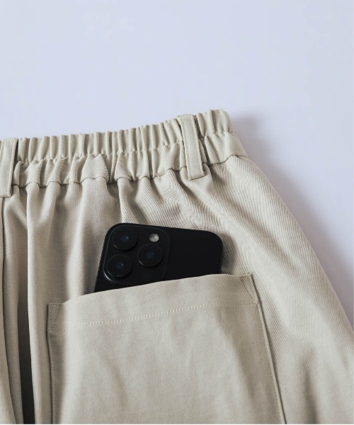 La-gemme（ラジェム）の「タックワイドカーブシルエットパンツ（その他パンツ・レディース・ブラック/ベージュ系その他/ベージュ・L/M）」の14枚目の写真