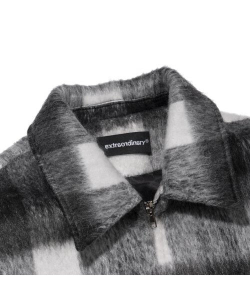 EXTRAORDINARY(エクストラオーディナリー)の「CHECK BLOUSON BLACK(ブルゾン・メンズ・その他・LARGE/MEDIUM/X-LARGE)」の3枚目の写真