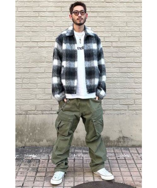 EXTRAORDINARY(エクストラオーディナリー)の「CHECK BLOUSON BLACK(ブルゾン・メンズ・その他・LARGE/MEDIUM/X-LARGE)」の8枚目の写真