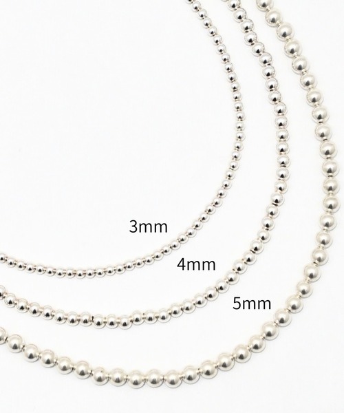 ERICKA NICOLAS BEGAY(エリッカ ニコラス ビゲイ)の「【ERICKA NICOLAS BEGAY】 NAVAJO PEARL NECKLACE / 3-40(ネックレス・メンズ・シルバー系1/シルバー系2・40cm)」の7枚目の写真