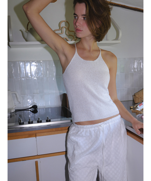 RE_L(リエル)の「Halter neck knit sleeveless (white)(ニット/セーター・レディース・その他・FREE)」の5枚目の写真