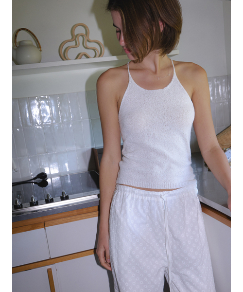 RE_L(リエル)の「Halter neck knit sleeveless (white)(ニット/セーター・レディース・その他・FREE)」の6枚目の写真