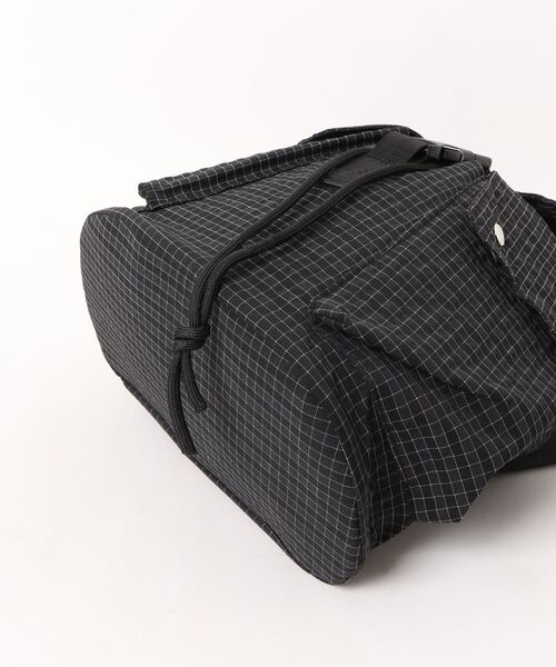 Mignonjour(ミニョンジュール)の「FReePLACe/チェック柄 リュックサック X12845(バックパック/リュック・レディース・カーキ/ブラック/ベージュ・FREE)」の5枚目の写真
