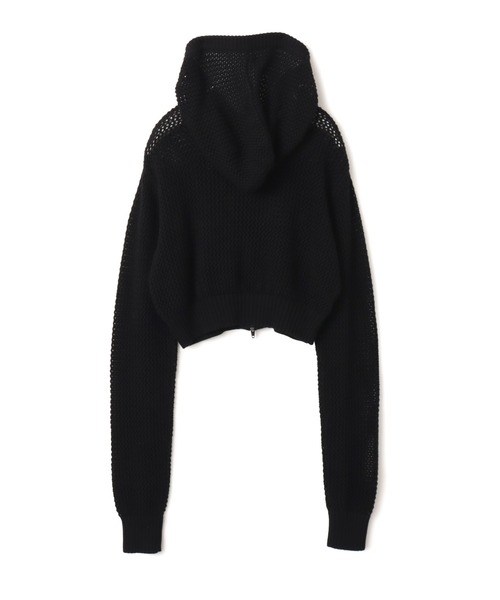 atmos pink(アトモスピンク)の「atmos pink Pointelle Knit Zip-up Hoodie / アトモス ピンク ポワンテル ニット ジップアップ フーディ(ニット/セーター・レディース・ホワイト・FREE)」の17枚目の写真