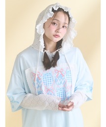 merry jenny | フードレーストップス(Tシャツ/カットソー)