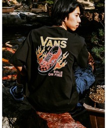 VANS（バンズ）の「VANS ヴァンズ AUTHENTIC 1 SS TEE ショートスリーブ VN0011YEBLK ABC-MART限定 BLACK（Tシャツ/カットソー）」