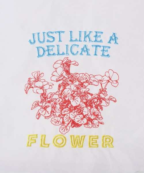earth music&ecology(アースミュージックアンドエコロジー)の「刺繍シアートートバッグ(トートバッグ・レディース・パープル/ゴールド/オレンジ/ホワイト/シルバー・FREE)」の10枚目の写真