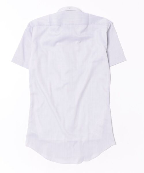 TOKYO SHIRTS(トウキョウシャツ)の「【Layered Cool】【吸水速乾】 形態安定ノンアイロン ボタンダウン 半袖ビジネスワイシャツ(ビジネスシャツ・メンズ・グレー・首回り37cm/首回り39cm/首回り41cm/首回り42cm/首回り43cm)」の7枚目の写真