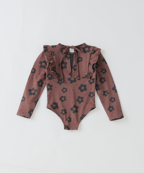 IENA ENFANT(イエナアンファン)の「【myriam swim/ミリアムスイム】 Mini Rashie One Piece(水着・キッズ・ブラウン・LARGE/MEDIUM/SMALL/X-SMALL)」の10枚目の写真