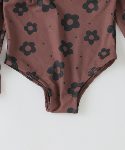 IENA ENFANT(イエナアンファン)の「【myriam swim/ミリアムスイム】 Mini Rashie One Piece(水着・キッズ・ブラウン・LARGE/MEDIUM/SMALL/X-SMALL)」の5枚目の写真