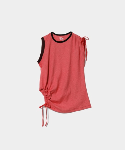 beautiful people(ビューティフルピープル)の「Miller double-neck multi color T-shirt(Tシャツ/カットソー・レディース・ブラック×ホワイト/ホワイト×ブラック/サックスブルー/レッド/ブラウン/ブラック・FREE)」の14枚目の写真