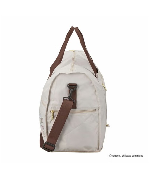 SPECIAL PRODUCT DESIGN（スペシャルプロダクトデザイン）の「ちいかわ 折り畳みボストンバッグ（L) ベージュサークル SIFF（ボストンバッグ・レディース・マルチ・FREE）」の3枚目の写真