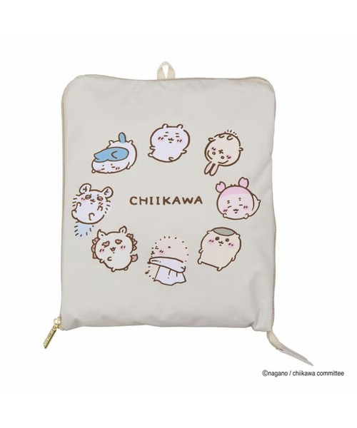 SPECIAL PRODUCT DESIGN（スペシャルプロダクトデザイン）の「ちいかわ 折り畳みボストンバッグ（L) ベージュサークル SIFF（ボストンバッグ・レディース・マルチ・FREE）」の6枚目の写真