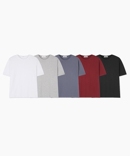 raucohouse(ラウコハウス)の「セミクロップド半袖Tシャツ(Tシャツ/カットソー・レディース・ブラック/ホワイト/グレー/ブルーグレー/バーガンディー・FREE)」の20枚目の写真