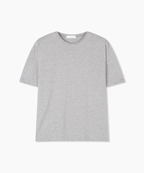 raucohouse(ラウコハウス)の「セミクロップド半袖Tシャツ(Tシャツ/カットソー・レディース・ブラック/ホワイト/グレー/ブルーグレー/バーガンディー・FREE)」の19枚目の写真