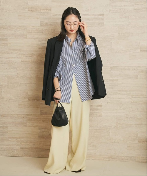 plage(プラージュ)の「《追加》boys washer シャツ 2(シャツ/ブラウス・レディース・サックスブルー/ホワイト/ネイビー/ダークブルー・FREE)」の6枚目の写真