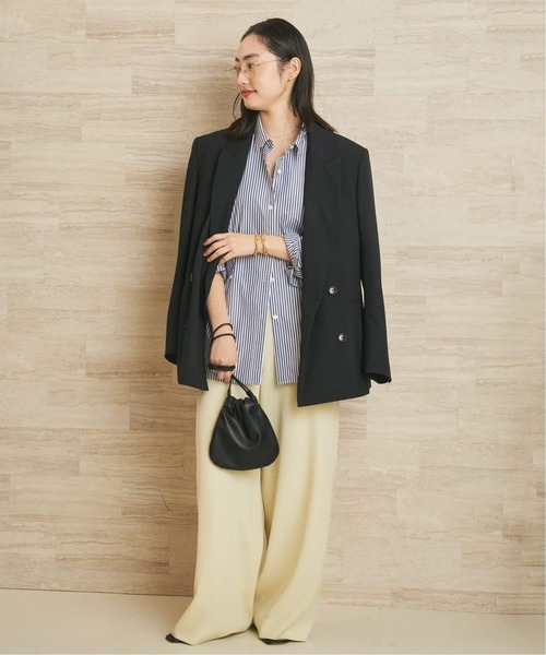 plage(プラージュ)の「《追加》boys washer シャツ 2(シャツ/ブラウス・レディース・サックスブルー/ホワイト/ネイビー/ダークブルー・FREE)」の16枚目の写真