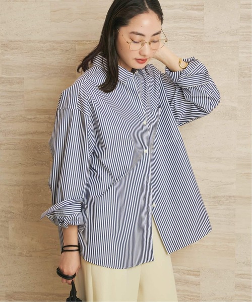 plage(プラージュ)の「《追加》boys washer シャツ 2(シャツ/ブラウス・レディース・サックスブルー/ホワイト/ネイビー/ダークブルー・FREE)」の17枚目の写真