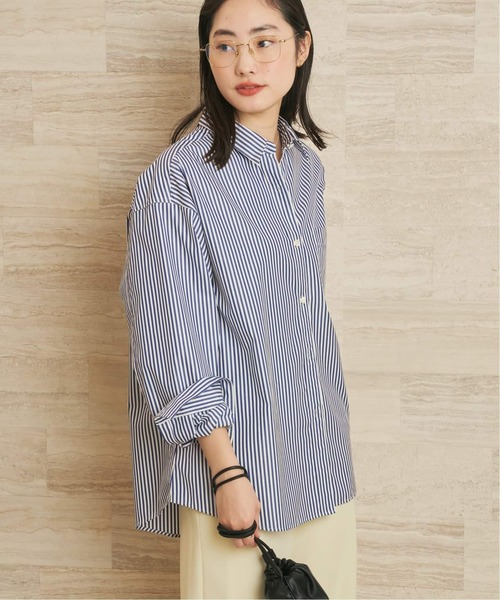 plage(プラージュ)の「《追加》boys washer シャツ 2(シャツ/ブラウス・レディース・サックスブルー/ホワイト/ネイビー/ダークブルー・FREE)」の18枚目の写真