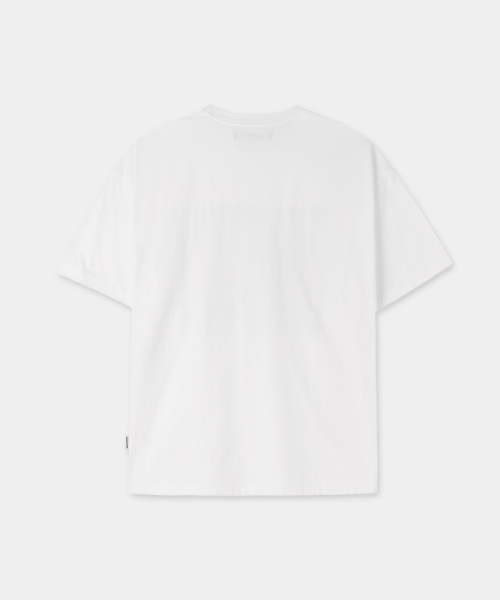 MAISON MINED(メゾンミネド)の「MMXVIII VINTAGE HALF T WHITE(Tシャツ/カットソー・メンズ・その他・SMALL/MEDIUM/LARGE)」の6枚目の写真