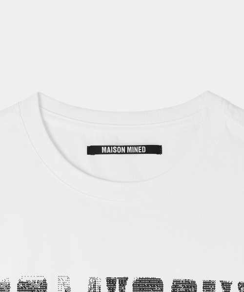 MAISON MINED(メゾンミネド)の「MMXVIII VINTAGE HALF T WHITE(Tシャツ/カットソー・メンズ・その他・SMALL/MEDIUM/LARGE)」の7枚目の写真