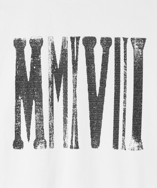 MAISON MINED(メゾンミネド)の「MMXVIII VINTAGE HALF T WHITE(Tシャツ/カットソー・メンズ・その他・SMALL/MEDIUM/LARGE)」の8枚目の写真