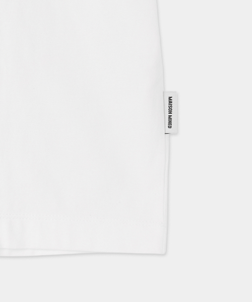 MAISON MINED(メゾンミネド)の「MMXVIII VINTAGE HALF T WHITE(Tシャツ/カットソー・メンズ・その他・SMALL/MEDIUM/LARGE)」の9枚目の写真