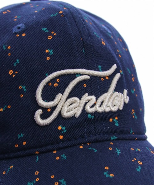 clear(クリア)の「ロゴ刺繍小花柄キャップ(キャップ・レディース・ネイビー/ピンク/アイボリー・F)」の12枚目の写真
