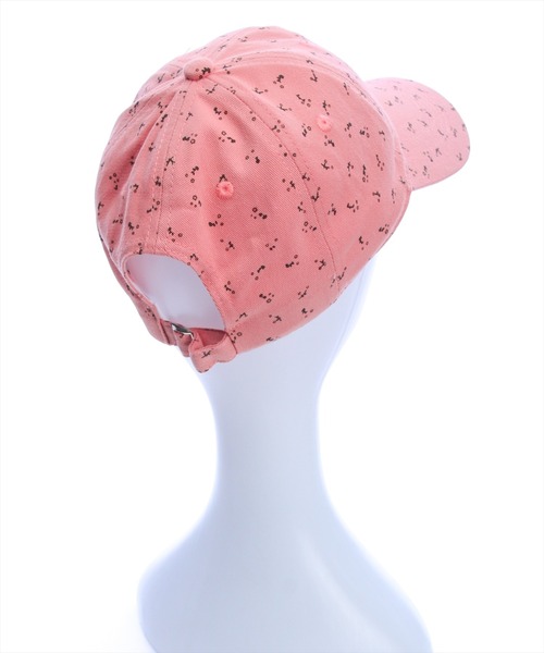 clear(クリア)の「ロゴ刺繍小花柄キャップ(キャップ・レディース・ネイビー/ピンク/アイボリー・F)」の5枚目の写真