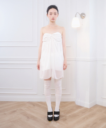 LOLA MINI DRESS WHITE